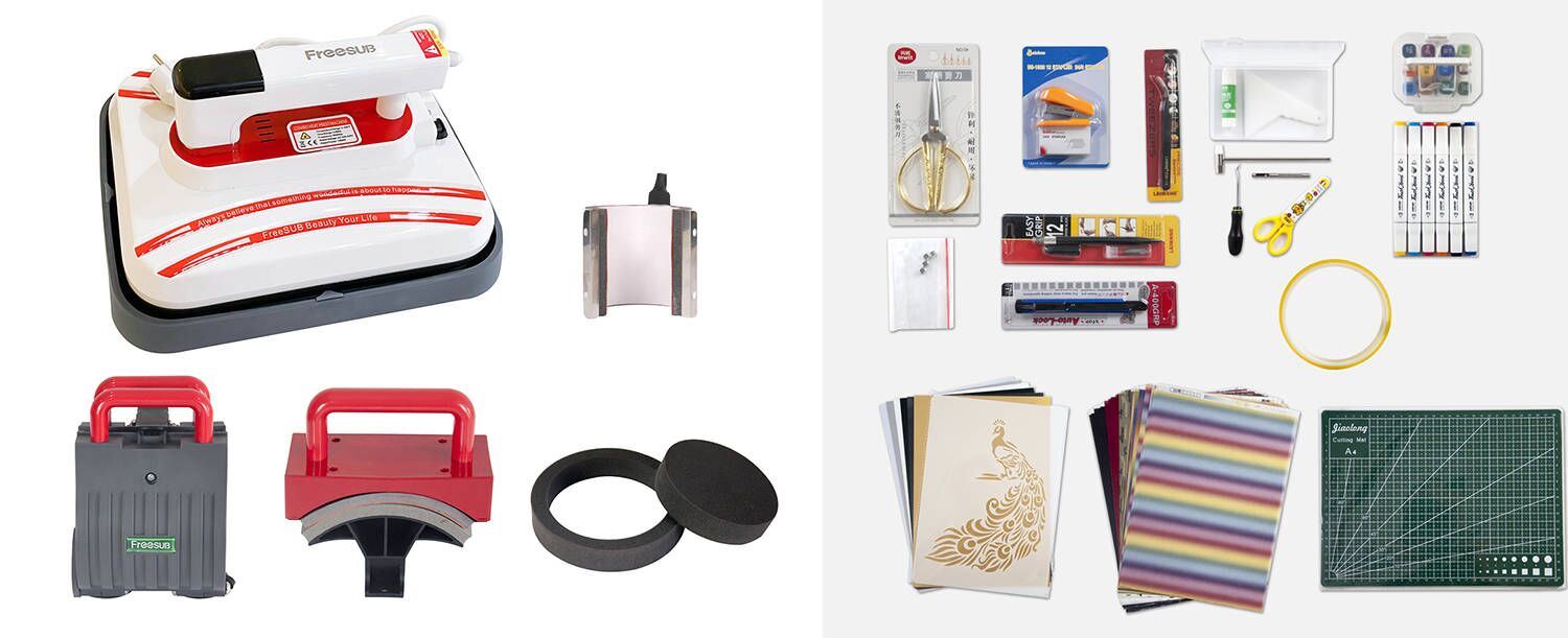 P1210-6 in 1 portable combo heat press machine for homebusiness on sale