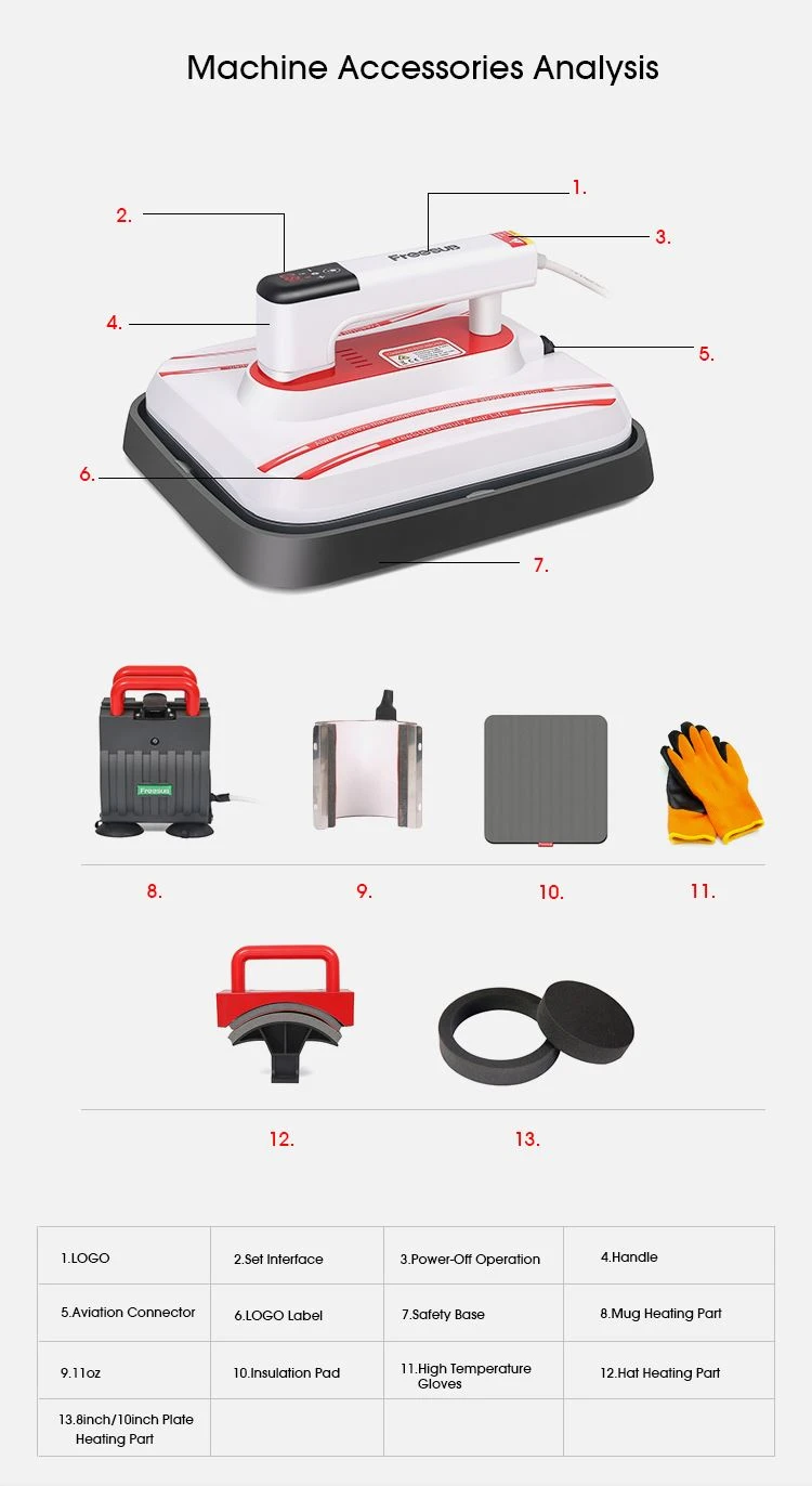 Home business heat press machine for mugs 