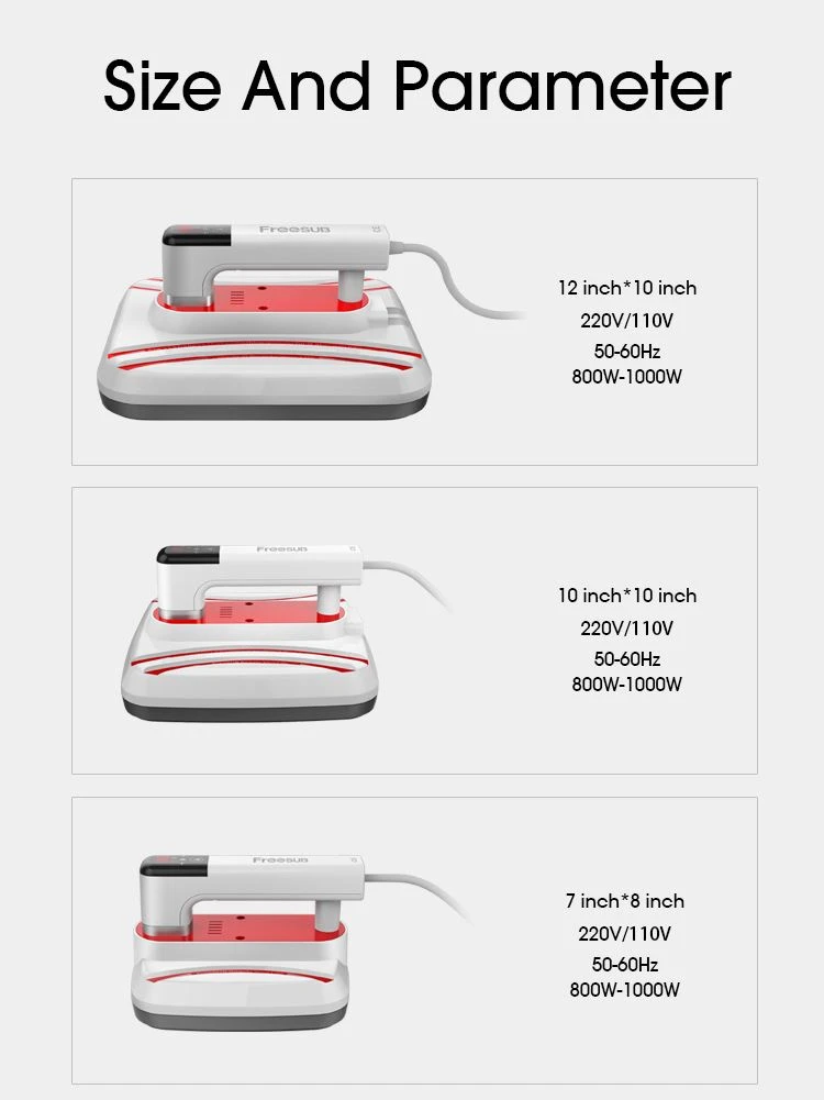 Fressub P0708 ,P1010 ,P1012  T shirt printing machine 