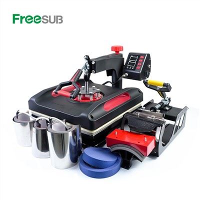 5 in 1 issiqlik press mashinasi 15x15