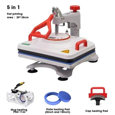 P8200 Combo issiqlik press mashinasi reklamada